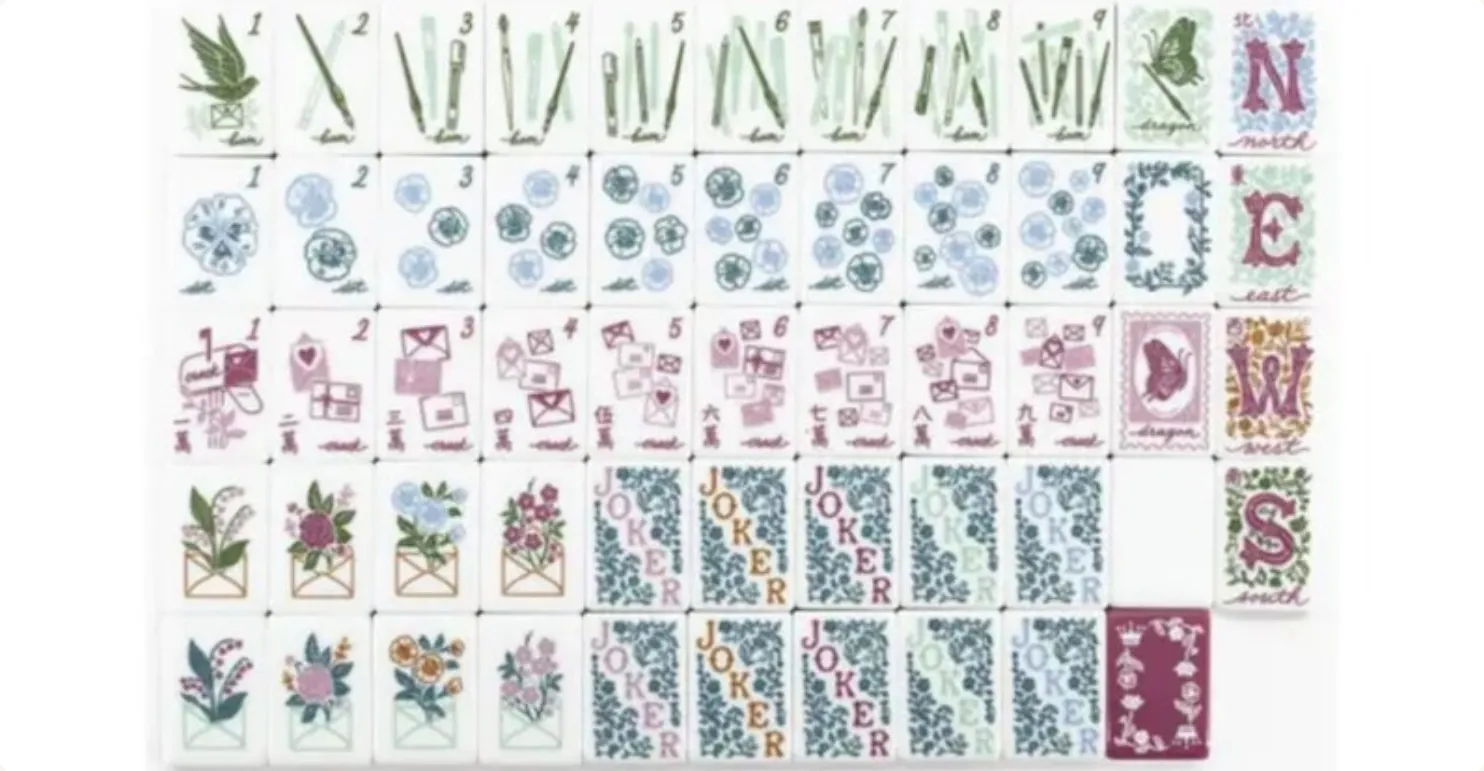 Garden Letters Edit tiles