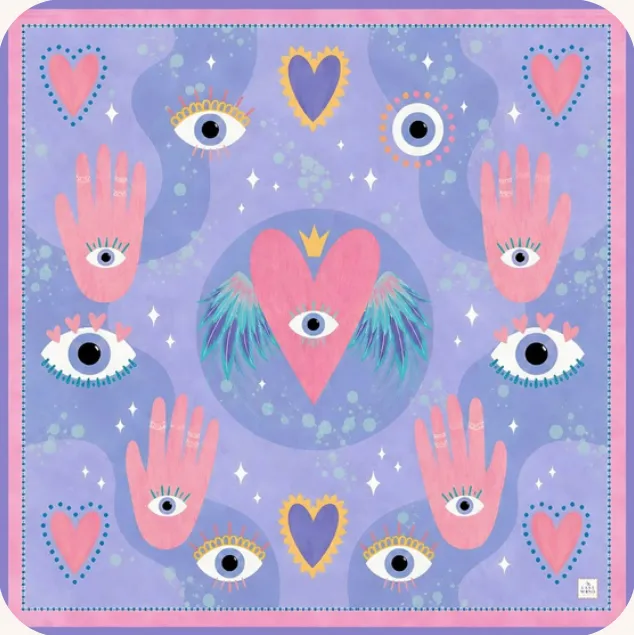 Eyes on Luck play mat
