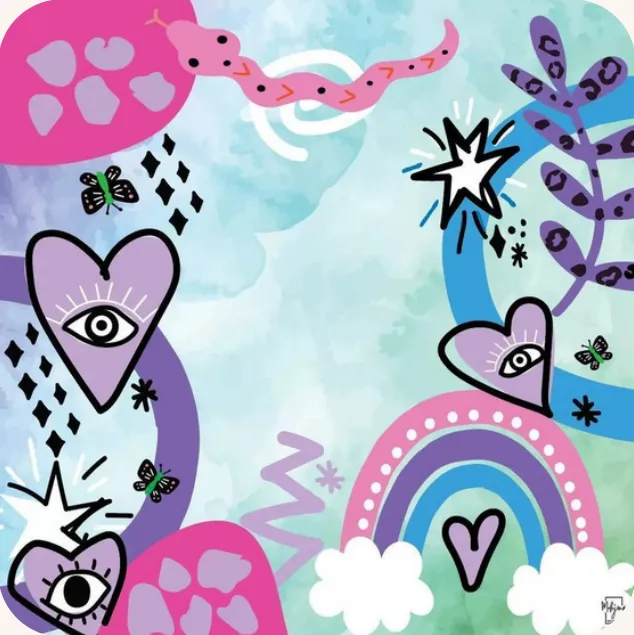 Pop Art play mat