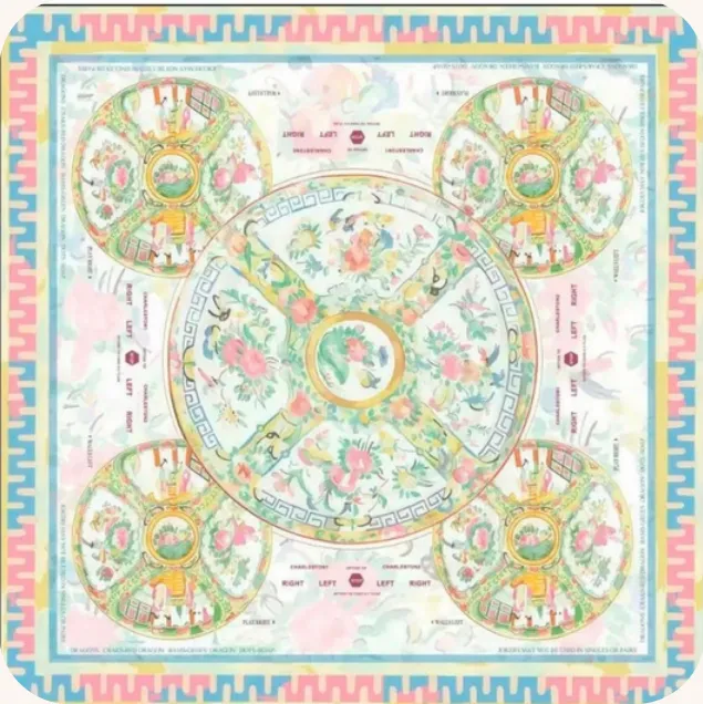 Porcelain Garden play mat
