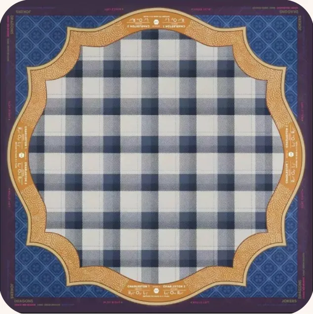 Regal Plaid play mat