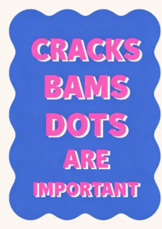 Shuffler: Cracks, bams, dots are important